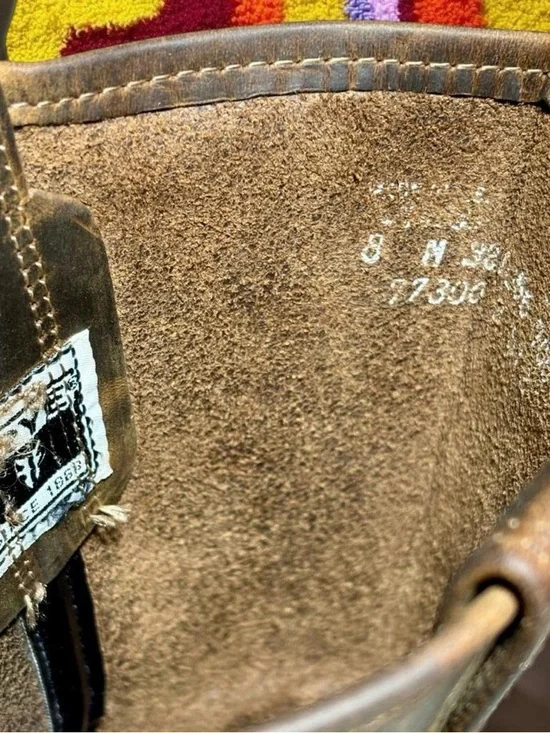 FRYE Women’s Brown Leather Harness Boots - Picture 4 of 7